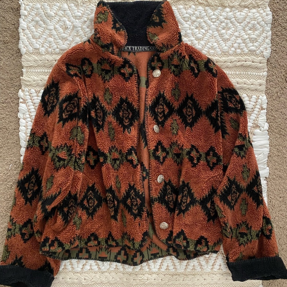 Cozy Brown Patterned Jacket